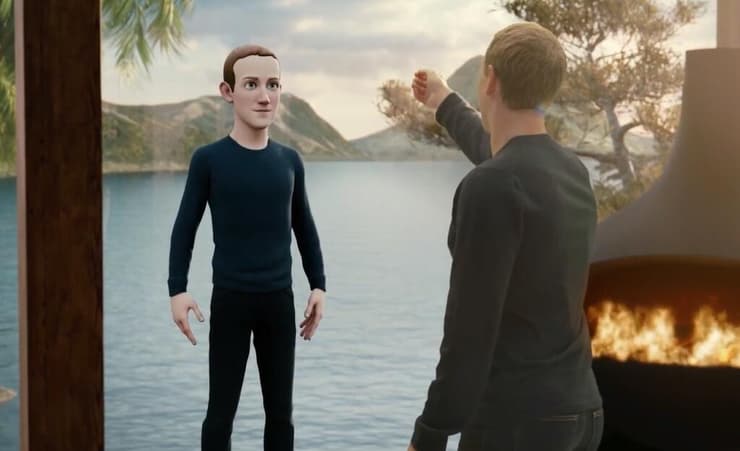 מארק צוקרברג מציג את המטאברס (צילום: פייסבוק) מארק צוקרברג מציג את המטאברס