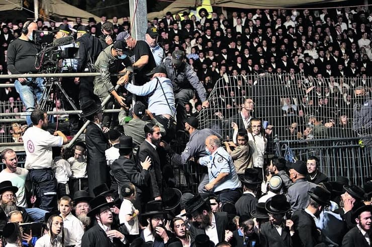 אפריל 2021, האסון בהילולה במרון (צילום: גיל נחושתן) אסון מרון