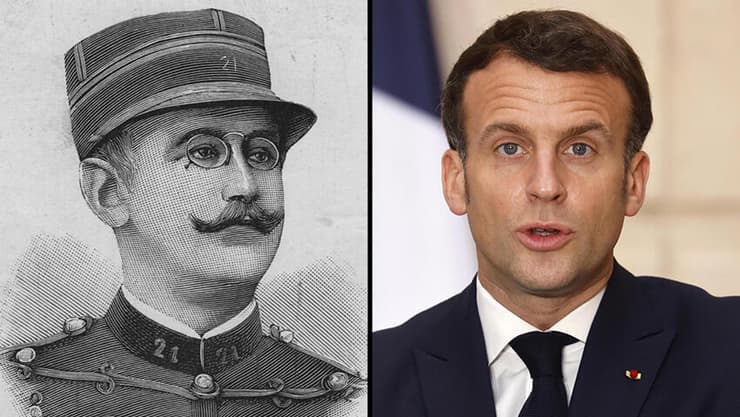 עמנואל מקרון, אלפרד דרייפוס