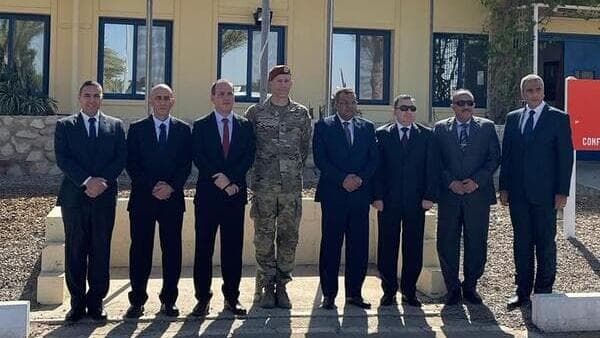 מפגש בין הוועדה הצבאית המשותפת לצה״ל ולצבא מצרים