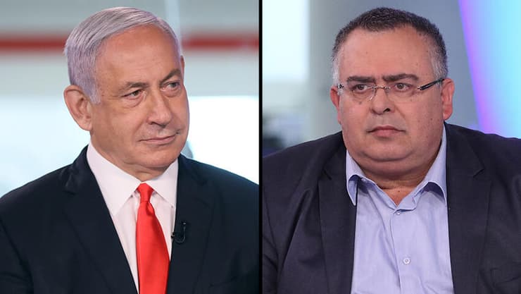 "בלי הפריימריז נתניהו לא היה נכנס לליכוד". ח"כ ביטן וראש הממשלה (צילום: אבי מועלם, הדר יואביאן) דוד ביטן ובנימין נתניהו