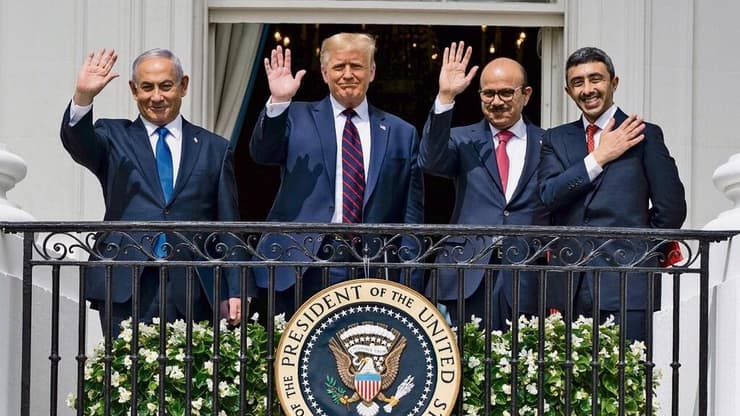 החתימה על הסכמי אברהם בוושינגטון בספטמבר 2020