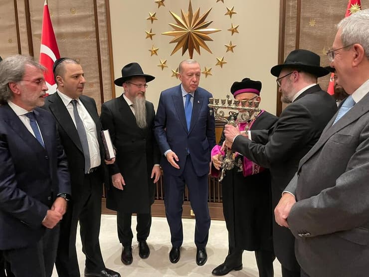 ארדואן אירח רבנים מהעולם המוסלמי בארמונו