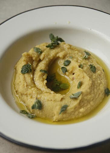 חומוס עדשים צהובות