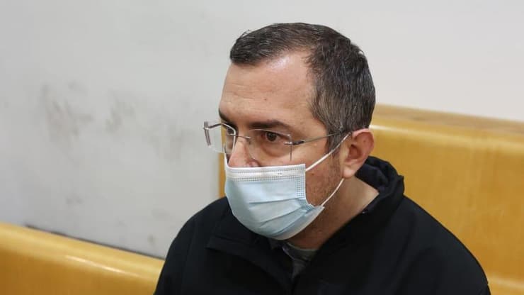      גיא רופא מגיע להארכת מעצרו בבית משפט השלום חיפה