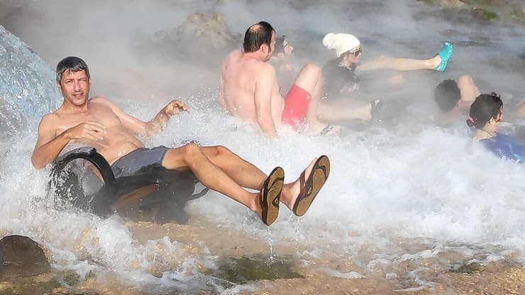 המעיין החם במאגר בנטל