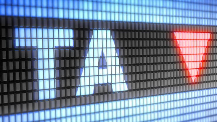 ירידות בבורסה בתל אביב