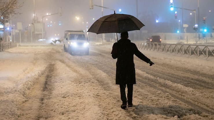שלג בירושלים