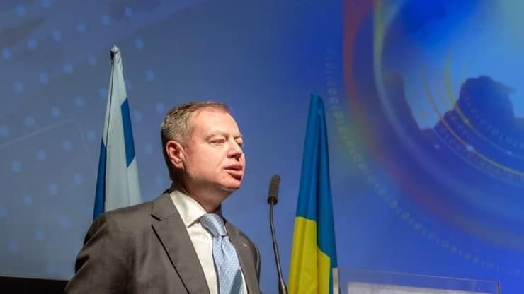 השגריר האוקראיני קורניצ'וק (צילום: שגרירות אוקראינה בישראל) יבגן קורניצ'וק