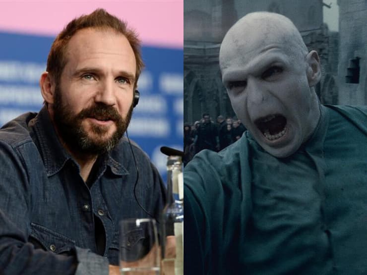 לורד וולמורט והשחקן המגלם אותו רייף פיינס