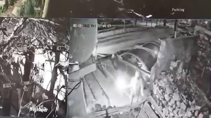 תיעוד ההצתה של בית משפחת יושבייב בשייח גראח