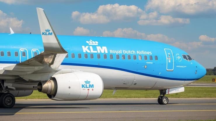 מטוס בואינג 737 של חברת KLM