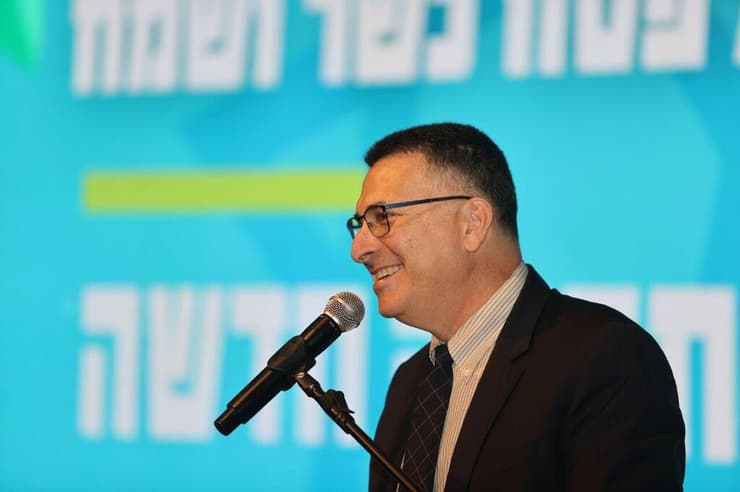 גדעון סער נואם בכנס פעילי מפלגת תקווה חדשה