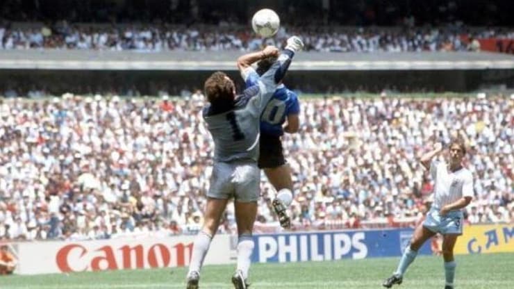 "יד האלוהים" של מראדונה