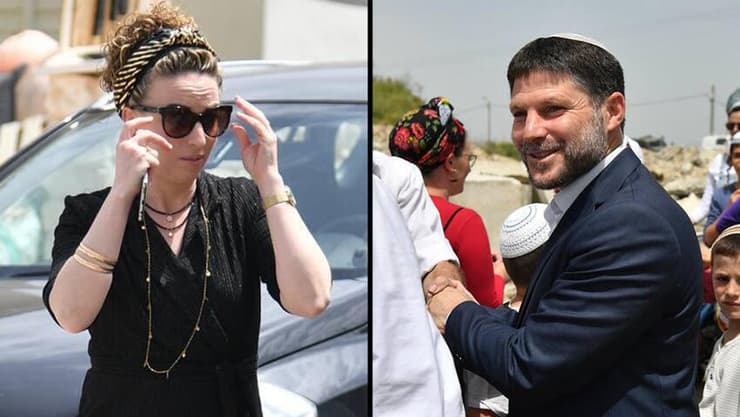 סמוטריץ' וסילמן. השרים שצריכים לטפל במפגעים (צילום: יואב דודקביץ') צעדת חומש