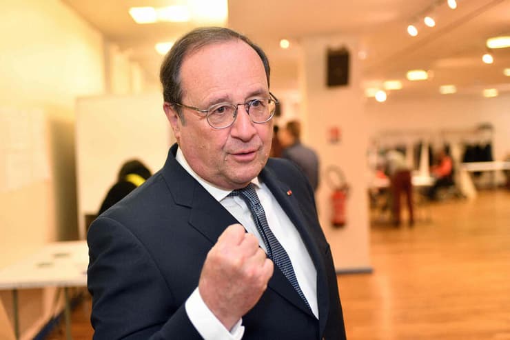 נשיא צרפת לשעבר פרנסואה הולנד. "המדינה לא דומה לזו שאני הנהגתי" (צילום: AFP) פרנסואה הולנד