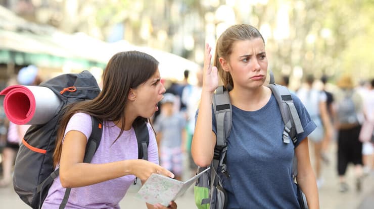 טיול אמור להיות כיף, אבל לפעמים זה מה שקורה (צילום: shutterstock) טיול אמור להיות כיף, אבל לפעמים זה מה שקורה