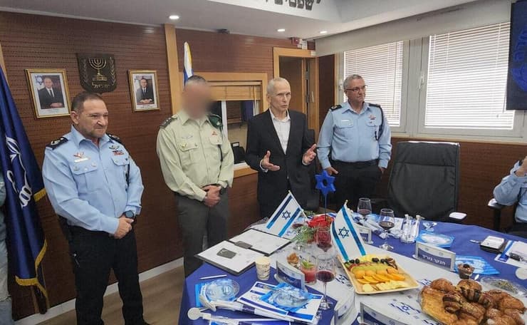 העלאה של ח׳ מפקד היממ לדרגת תת ניצב