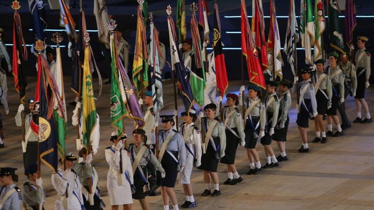  טקס הדלקת המשואות בהר הרצל