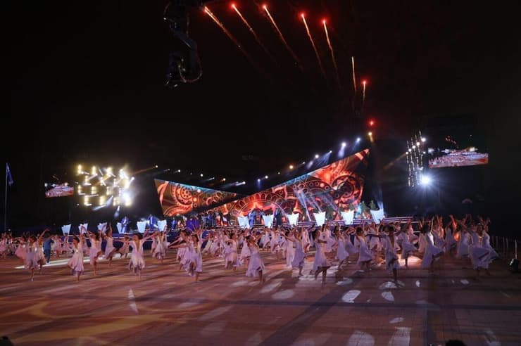  טקס הדלקת המשואות בהר הרצל