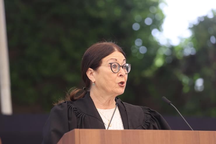 טקס השבעת שופטים בבית הנשיא