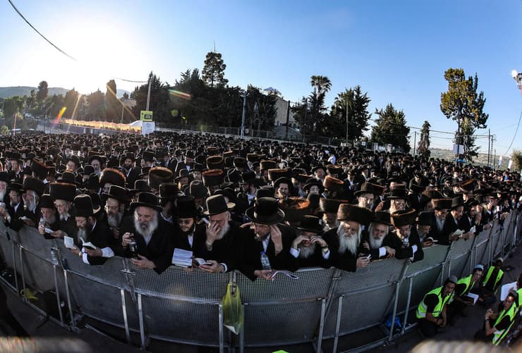 הילולת מירון (צילום: גיל נחושתן) הילולה במירון 2022