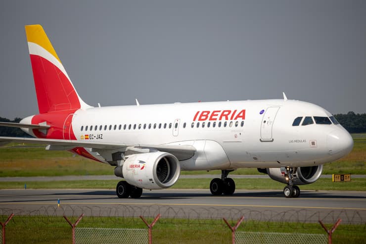 מטוס של חברת איבריה