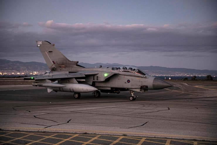 בסיס אקרוטירי של בריטניה בקפריסין (צילום: AFP ) בסיס אקרוטירי של בריטניה ב קפריסין