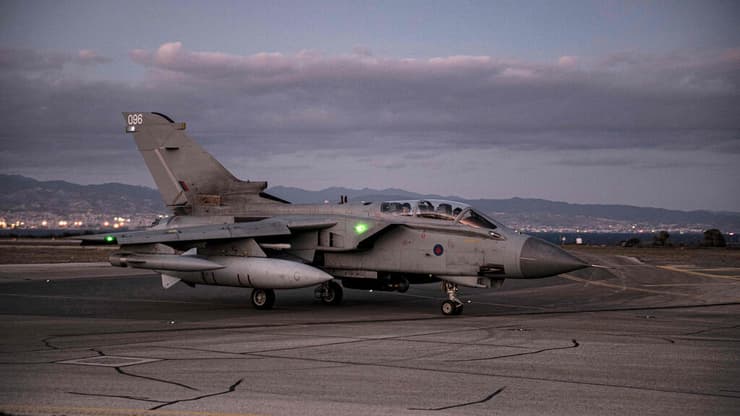 בסיס אקרוטירי של בריטניה בקפריסין (צילום: AFP ) בסיס אקרוטירי של בריטניה ב קפריסין