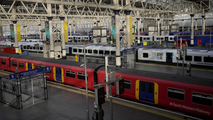 שביתת רכבות בבריטניה