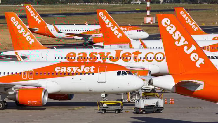 מטוסי של חברת איזיג'ט