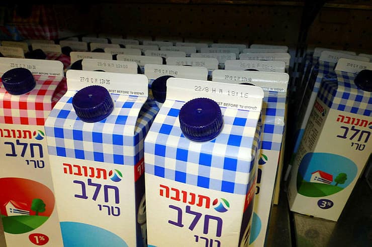חלב תנובה 1 ליטר בקרטון