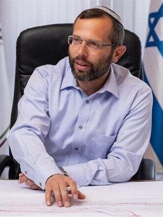 ראש מועצת בנימין ישראל גנץ
