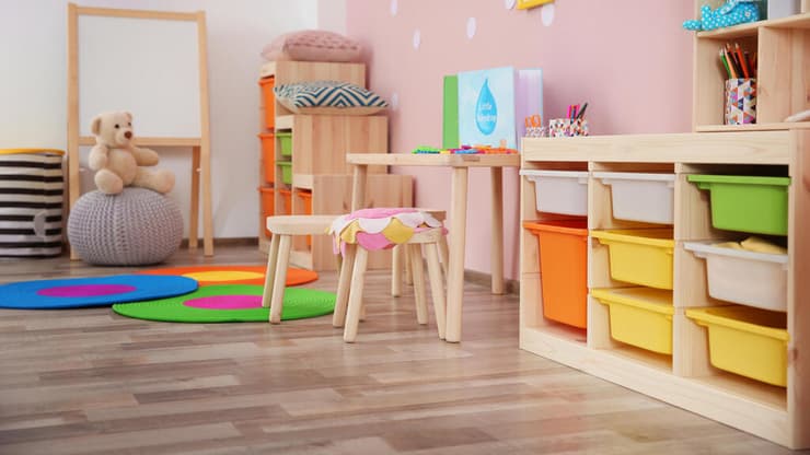 גן ילדים, אילוסטרציה