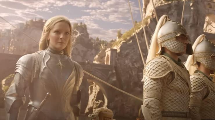 הכי יקרה שהייתה. עד כה, לפחות. מתוך "שר הטבעות: טבעות הכוח" (צילום מסך, אמזון פריים) מתוך "שר הטבעות: טבעות הכוח"