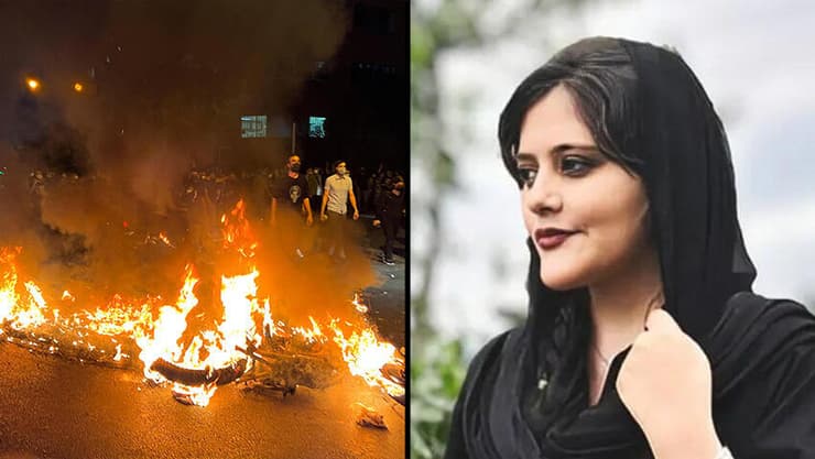 מהסא אמיני והמהומות במסגרת מחאת החיג'אב ב-2022 (צילום: רויטרס) מהומות טהרן איראן אחרי מותה של מהסא אמיני