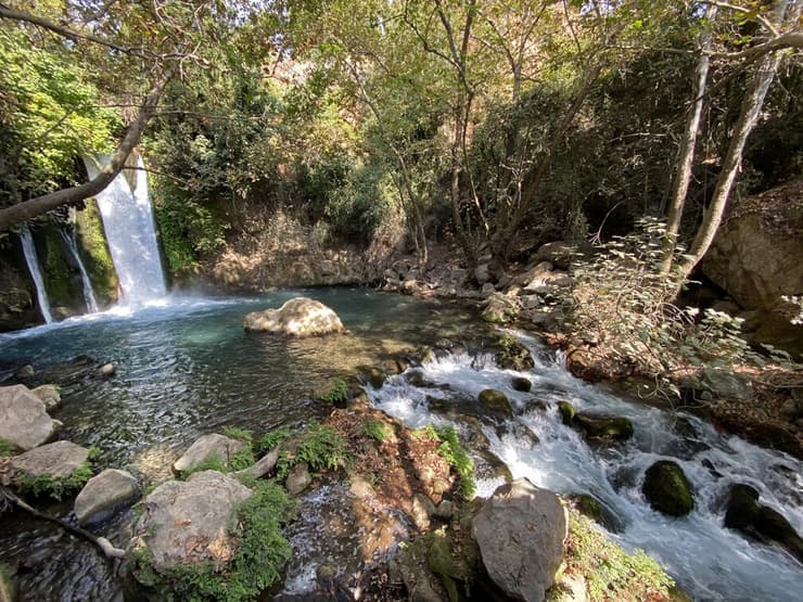 מפל הבניאס (צילום: גלעד כרמלי) מפל הבניאס