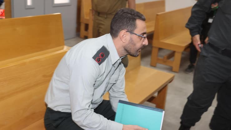 סא"ל דן שרוני בבית המשפט