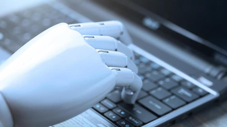 רובוט מקליד