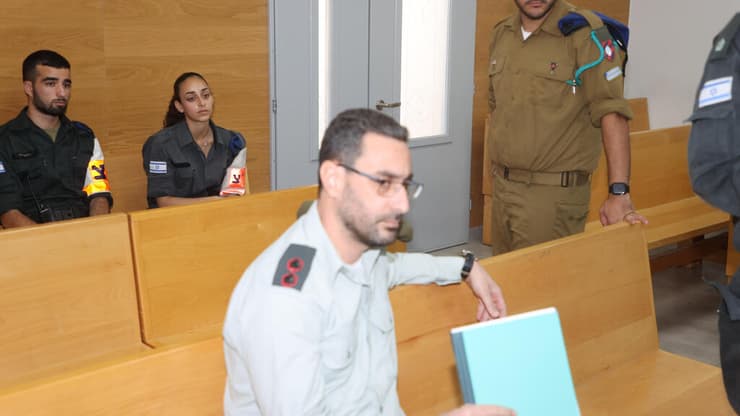 סא"ל דן שרוני בבית המשפט