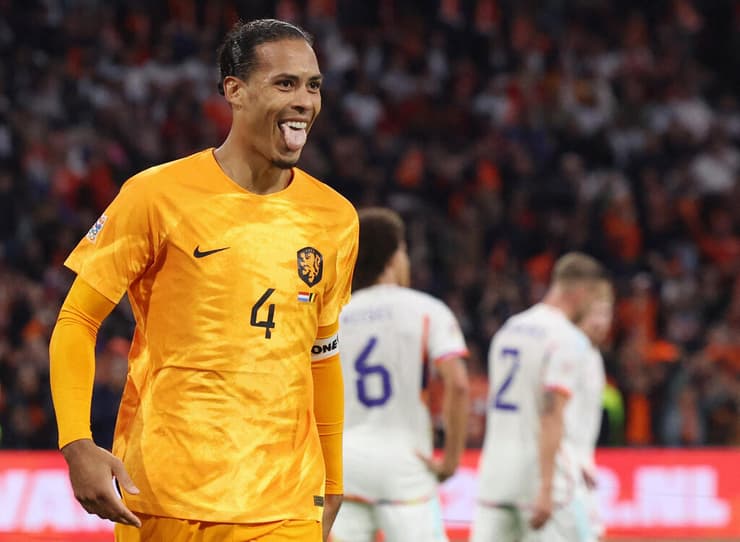 וירג'יל ואן דייק שחקן נבחרת הולנד