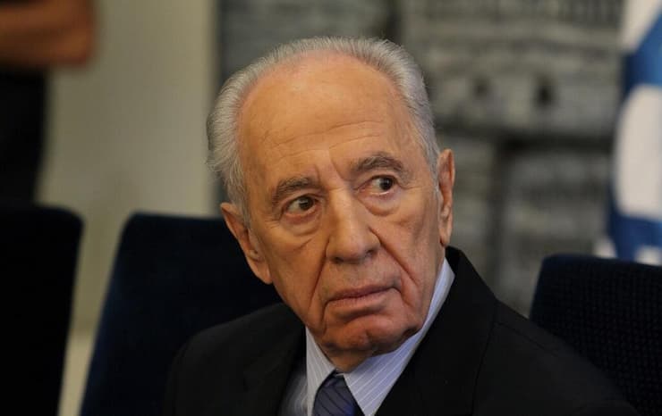 שמעון פרס ז"ל (צילום: יובל חן) שמעון פרס ז"ל