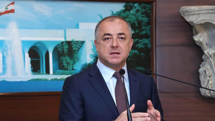 שר ההגה הלבנוני אליאס אבו סעב 