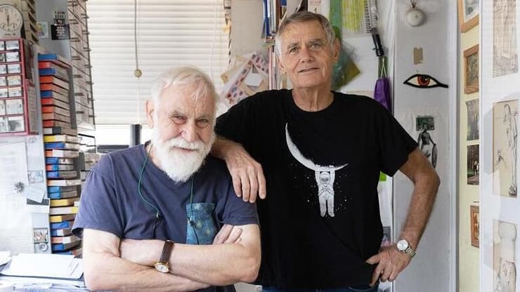 אפרים סידון ודני קרמן