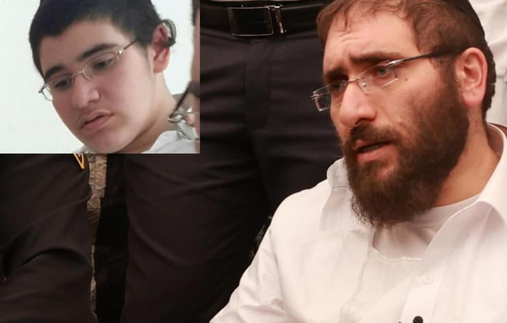 אביגדור חיות ובנו, ידידיה ז"ל, שנספה באסון מירון