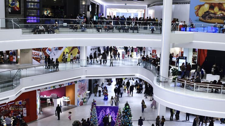 קניות בניו ג'רזי, ארה"ב (צילום: Getty) קניות בבלאק פריידי בניו ג'רזי, ארה"ב
