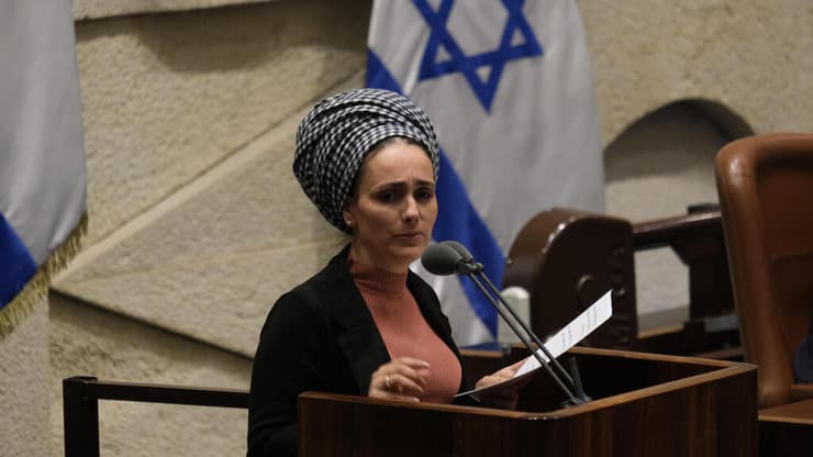 לימור סון הר-מלך במליאת הכנסת