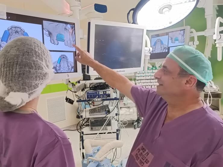 טכנולוגיות פורצות דרך (צילום: דוברות הדסה) הדסה פה ולסת