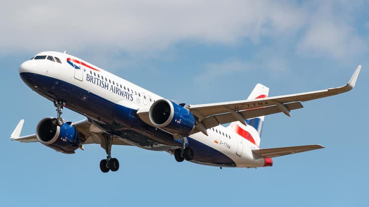 מטוס איירבוס A320neo של בריטיש איירווייז