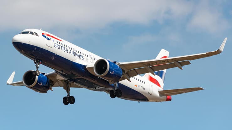 מטוס של בריטיש איירווייז - שוב בישראל (צילום: shutterstock) מטוס איירבוס A320neo של בריטיש איירווייז